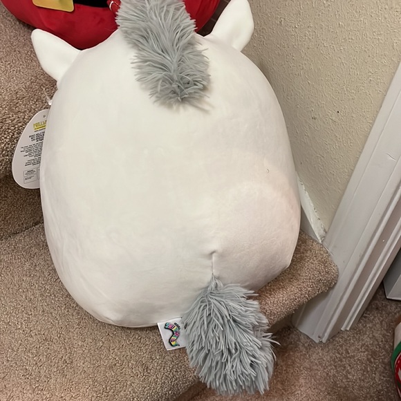 🦄 Squishmallows Panja the White Peppermint Unicorn BNWT 12” - Picture 7 of 7